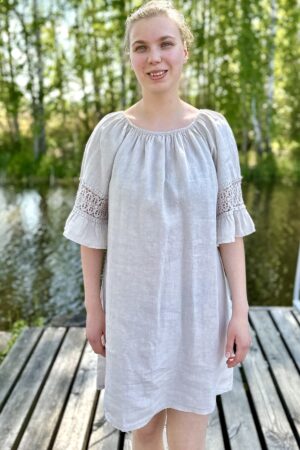 Pellavatehdas Arianna pellavatunika beige