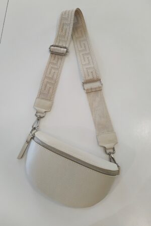 Pellavatehdas Crossbody-laukku beige vaihtohihnalla