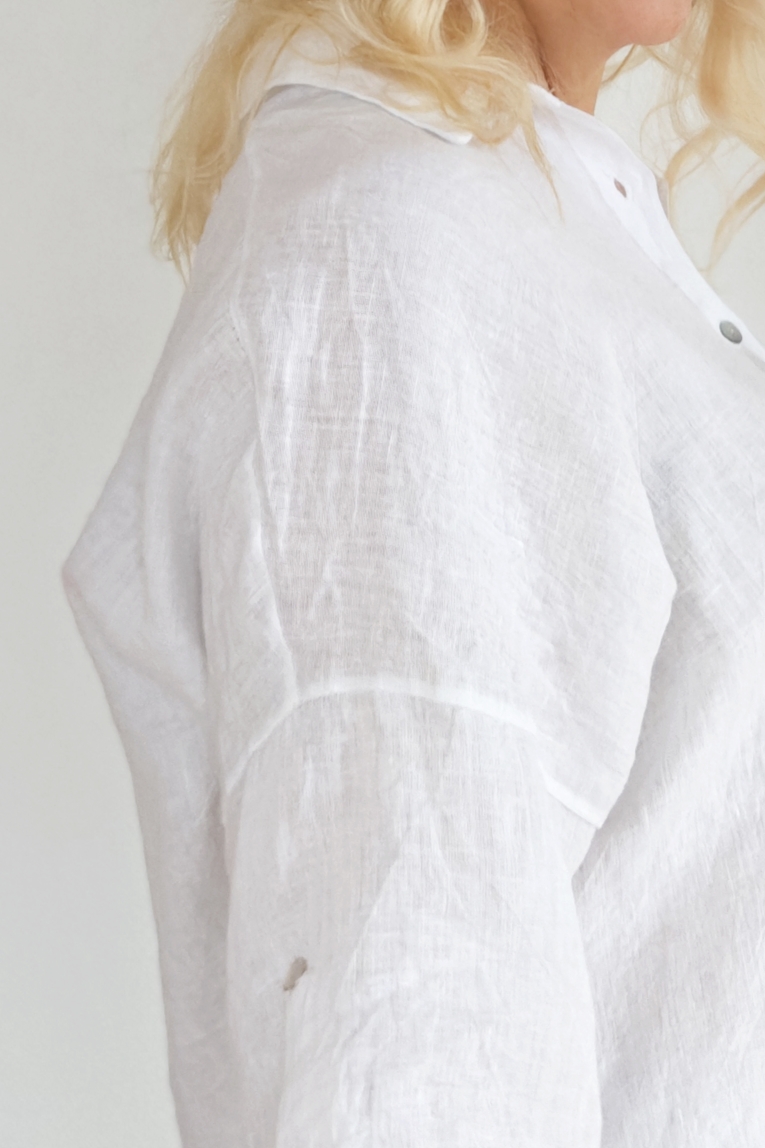 Venla pellavapaita, valkoinen 46/50 - Image 5