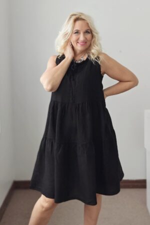 Livia hellemekko musta Pellavatehdas