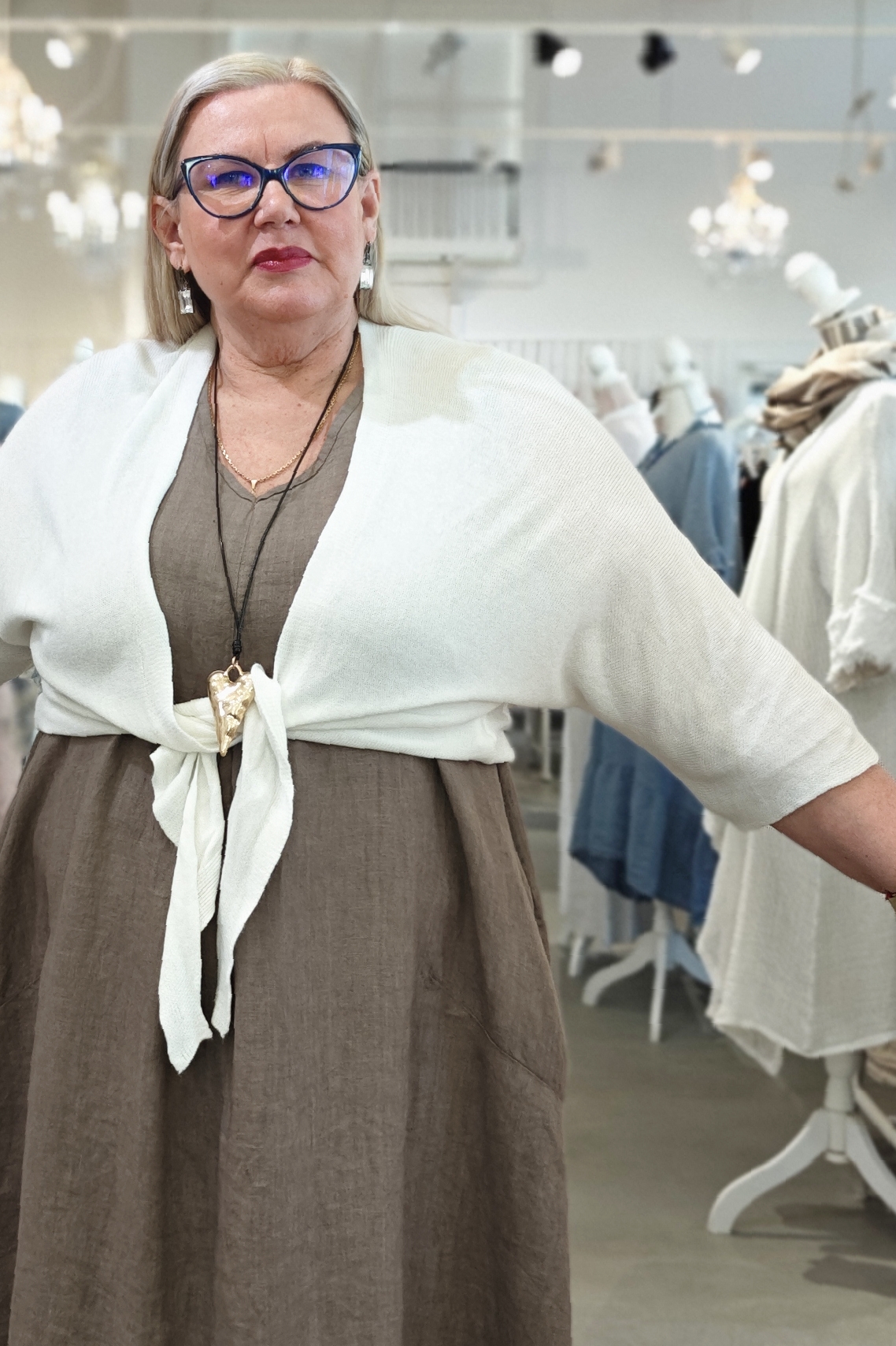 Liidia neulebolero, valkoinen 50/56 - Image 4