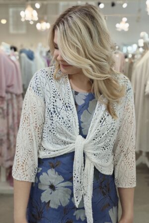 Adele pitsibolero valkoinen Pellavatehdas