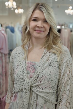 Adele pitsibolero beige Pellavatehdas