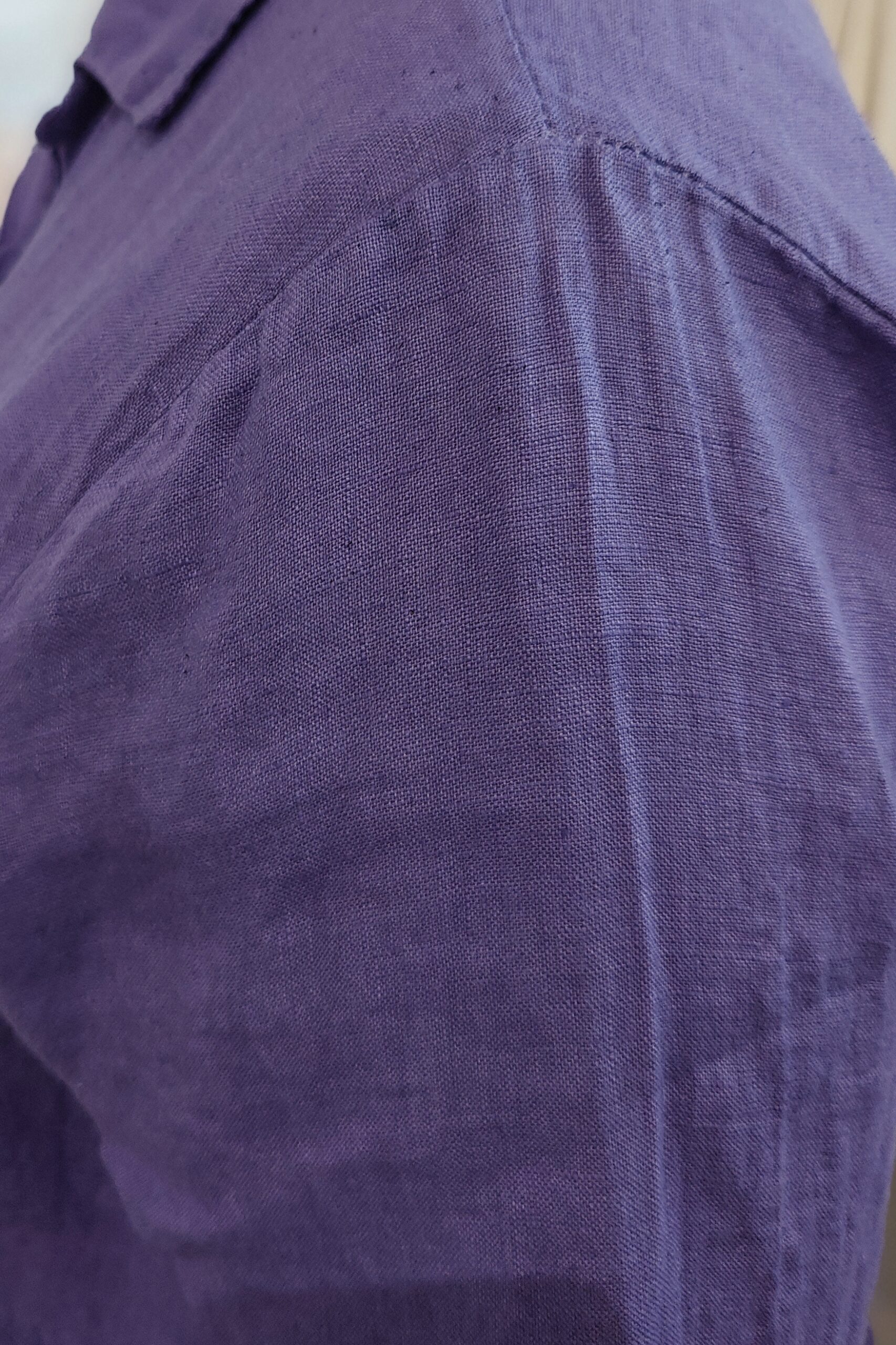 Nina pellavatunika, tumma liila 46/52 - Image 3