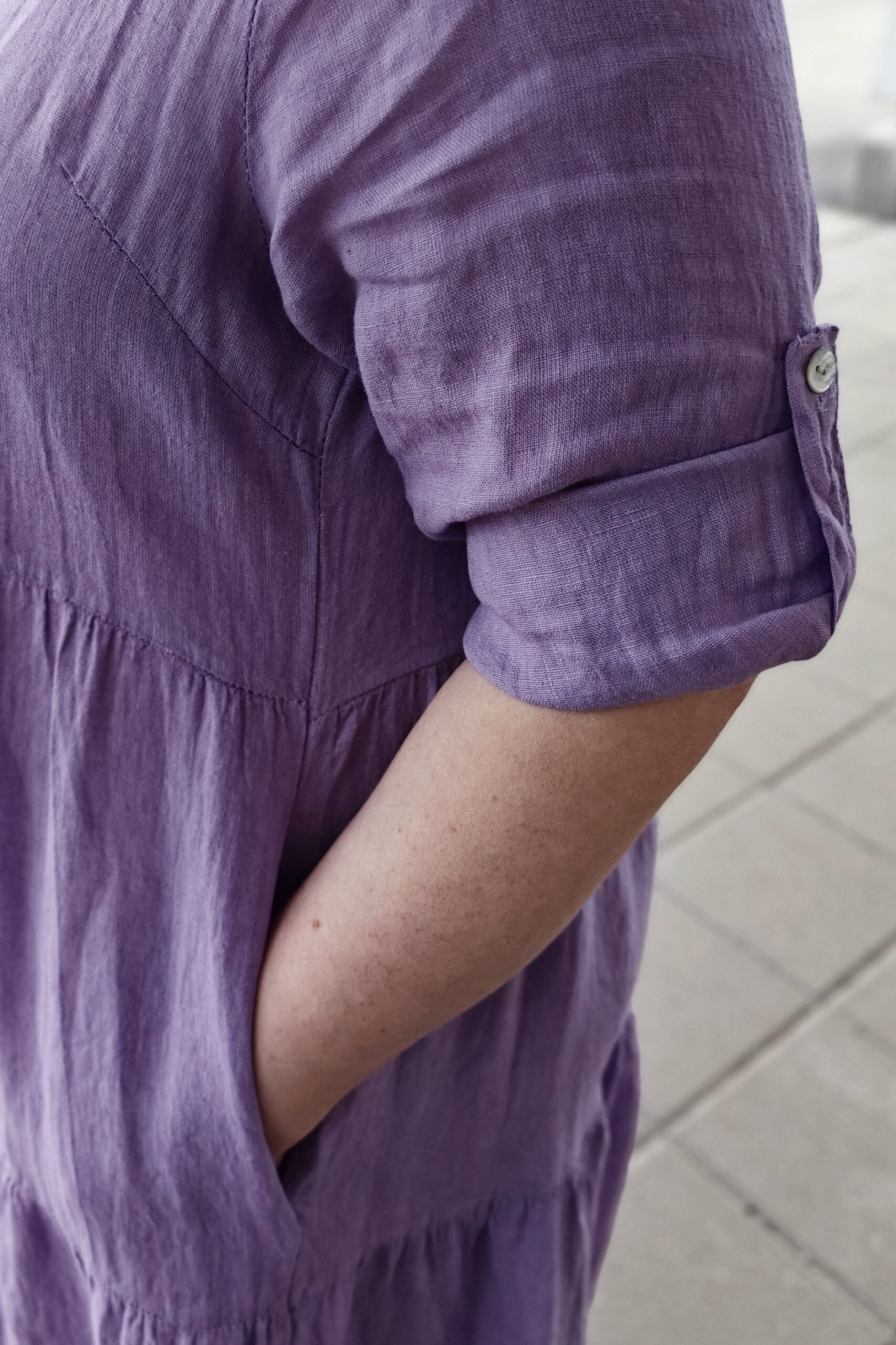 Joanna frillamekko, syreeniliila42/48 - Image 4