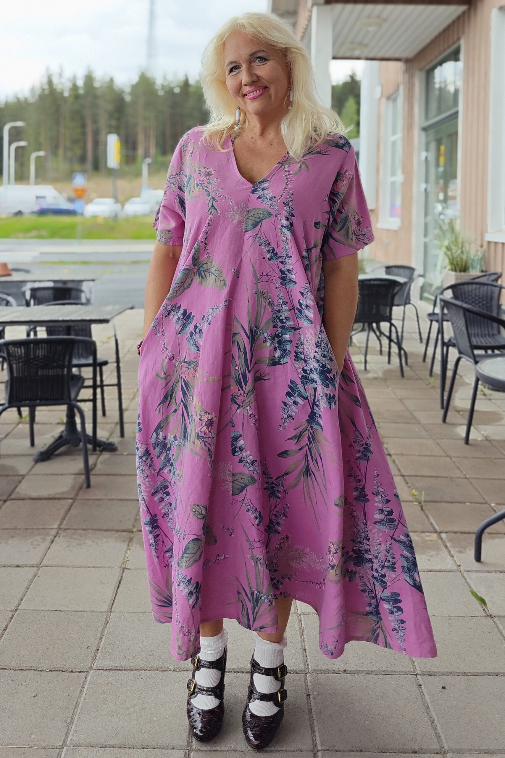 Pellavatehdas Angelika B. pellavamekko marjapuuro