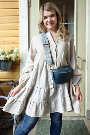 Pellavatehdas Anna frillatunika beige