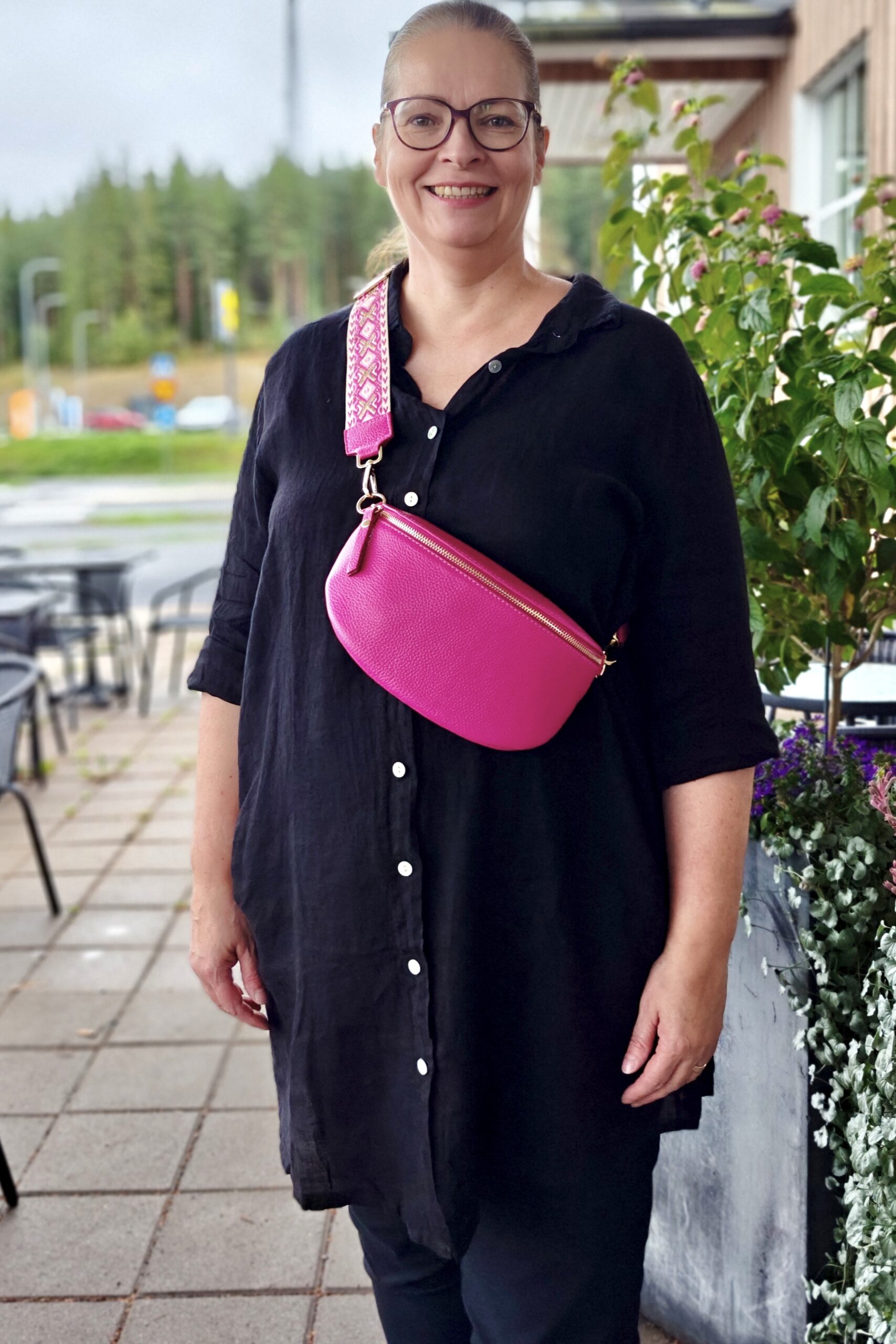 Pellavatehdas Lulu pellavapaita musta