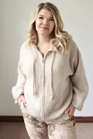 Pellavatehdas Nellie mohairhuppari beige