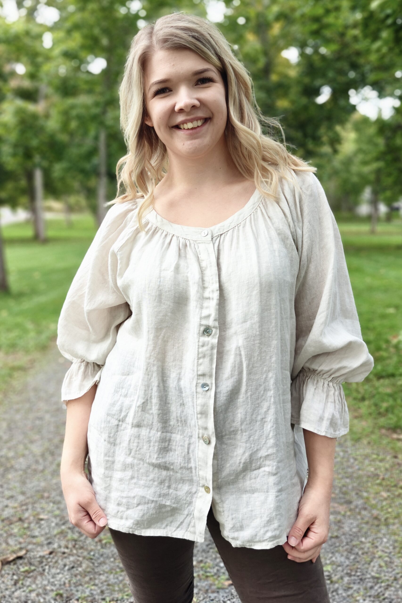 Pellavatehdas Klara pellavapaita beige