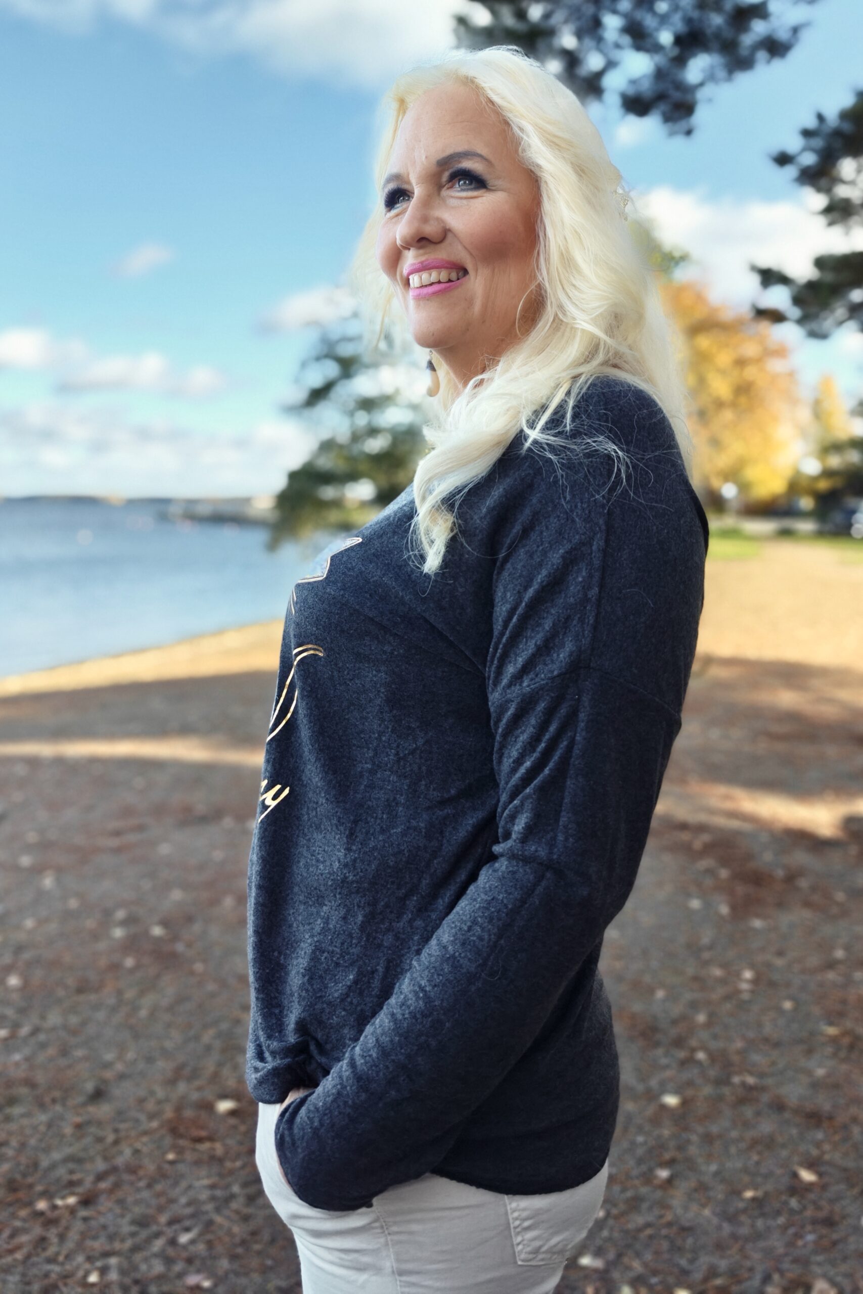 Kisulit neulospusero, hiilenharmaa L/XL - Image 3