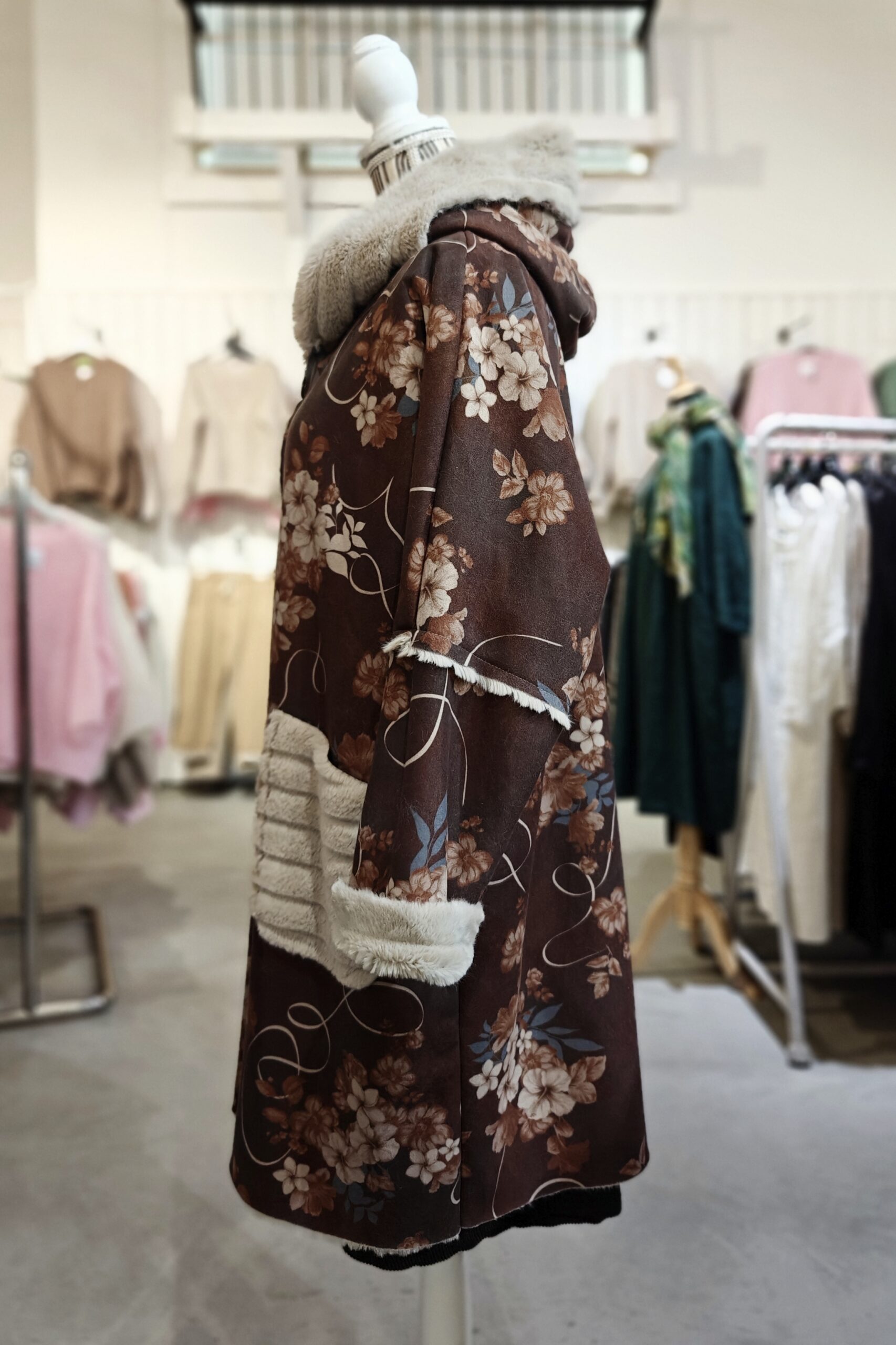 Heidemarie talvitakki, ruskea XL/XXL - Image 3