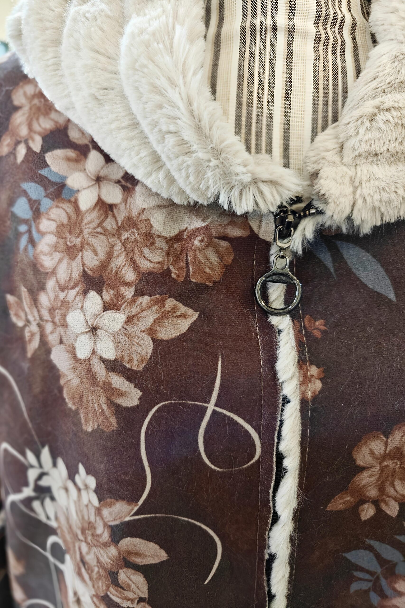 Heidemarie talvitakki, ruskea XL/XXL - Image 5