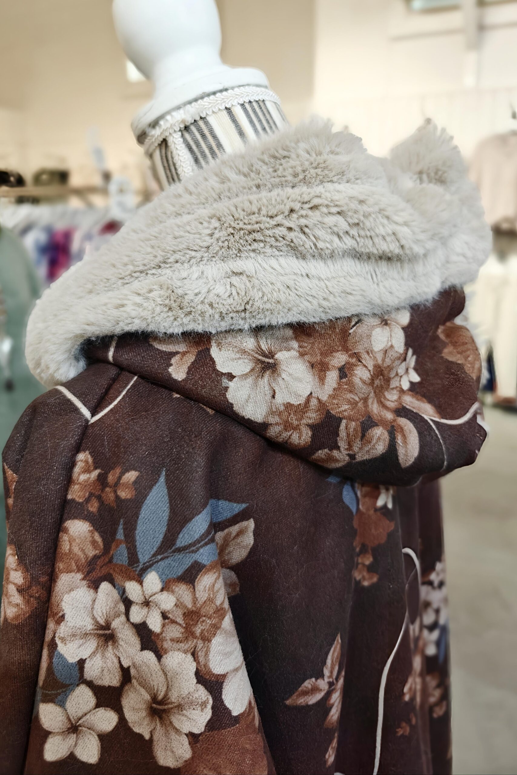 Heidemarie talvitakki, ruskea XL/XXL - Image 4