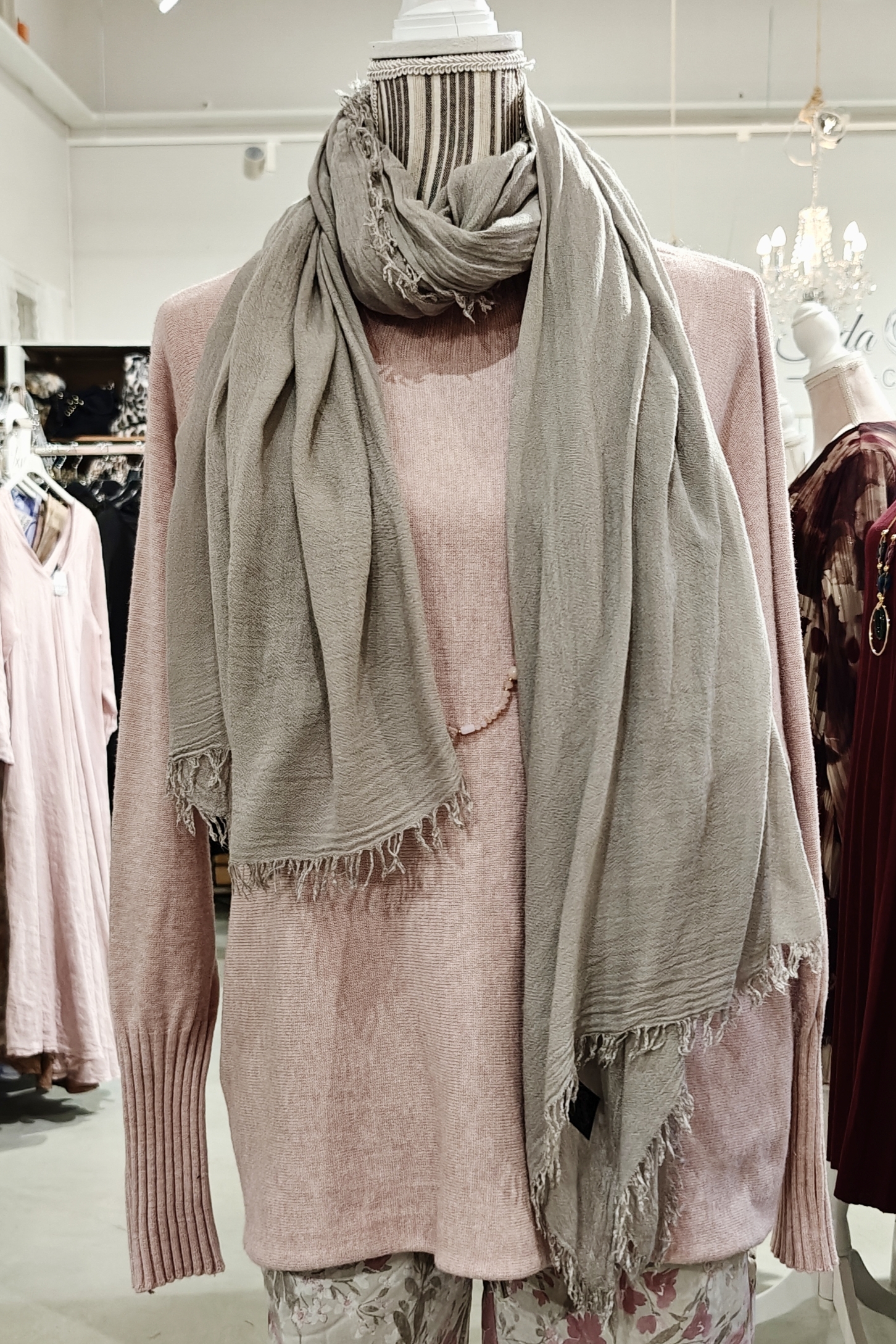 Bambuhuivi kyyhkysenharmaa Pellavatehdas