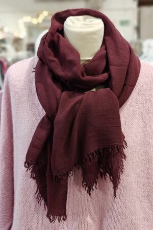 Bambuhuivi viininpunaineni Pellavatehdas