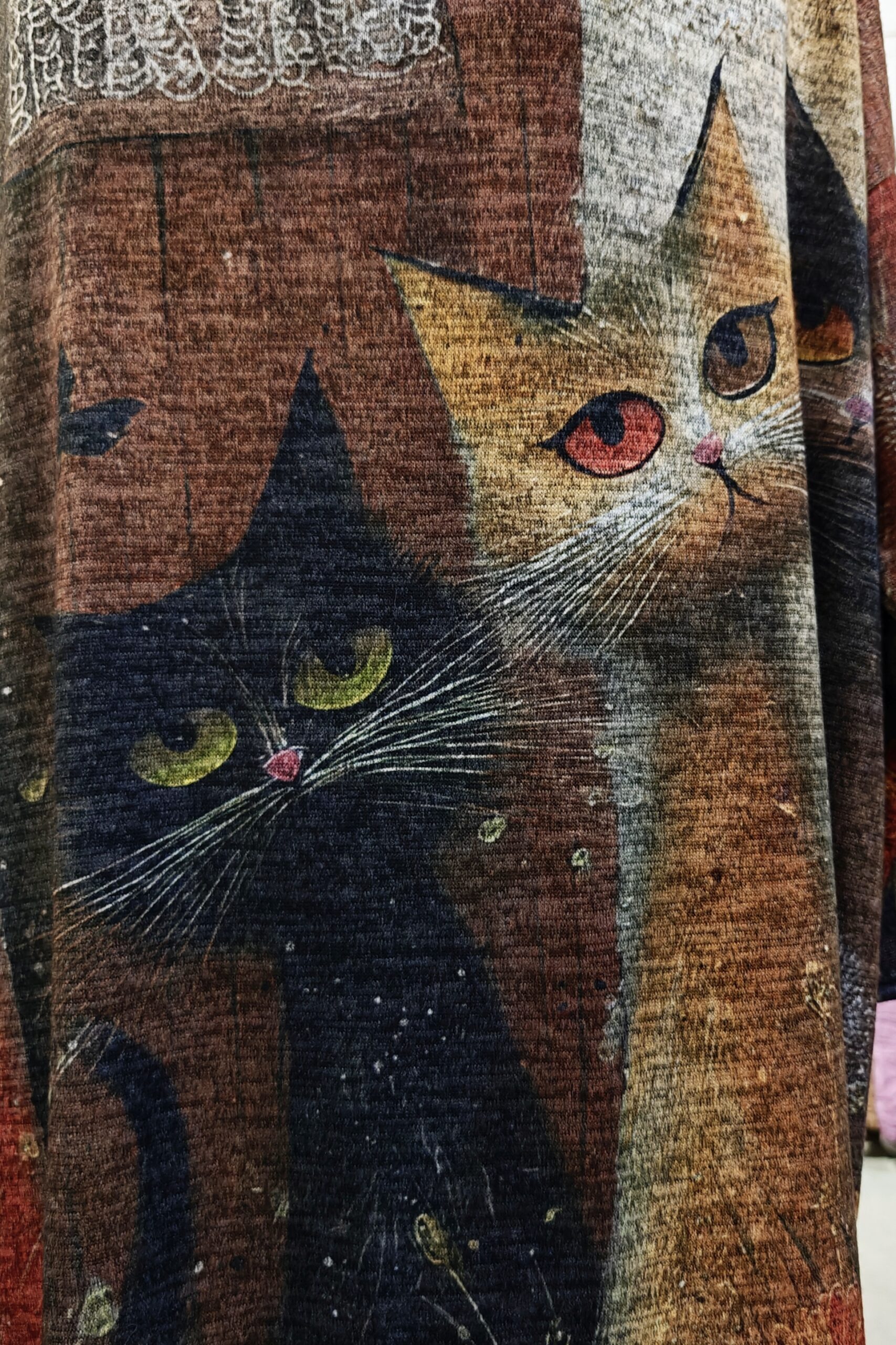 Alley cats - viskoosimekko/tunika 48/56 - Image 4