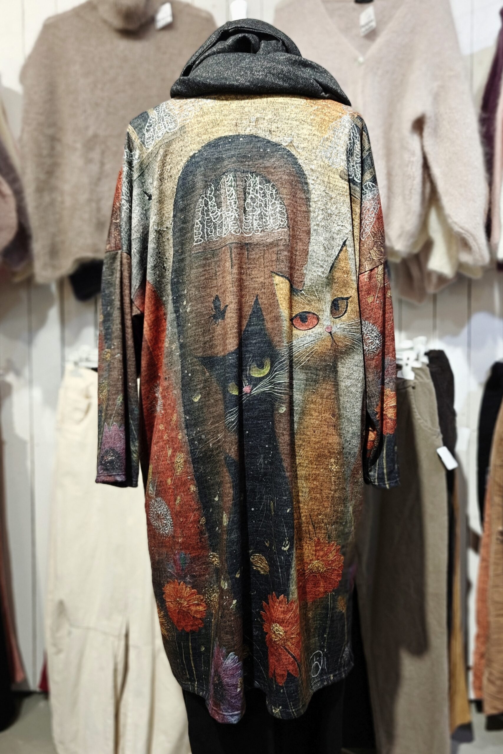 Alley cats - viskoosimekko/tunika 48/56 - Image 3