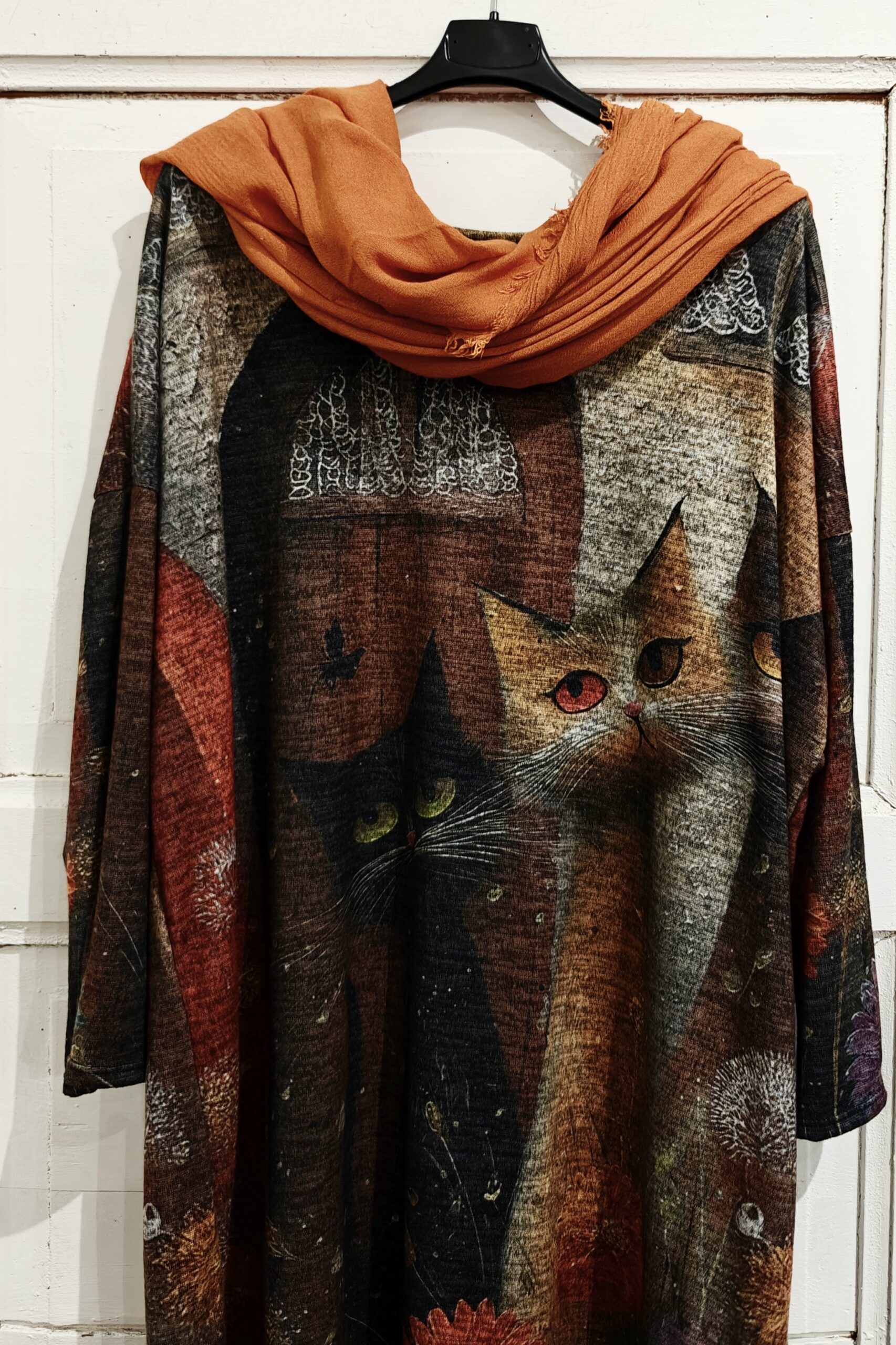 Alley cats - viskoosimekko/tunika 48/56 - Image 6