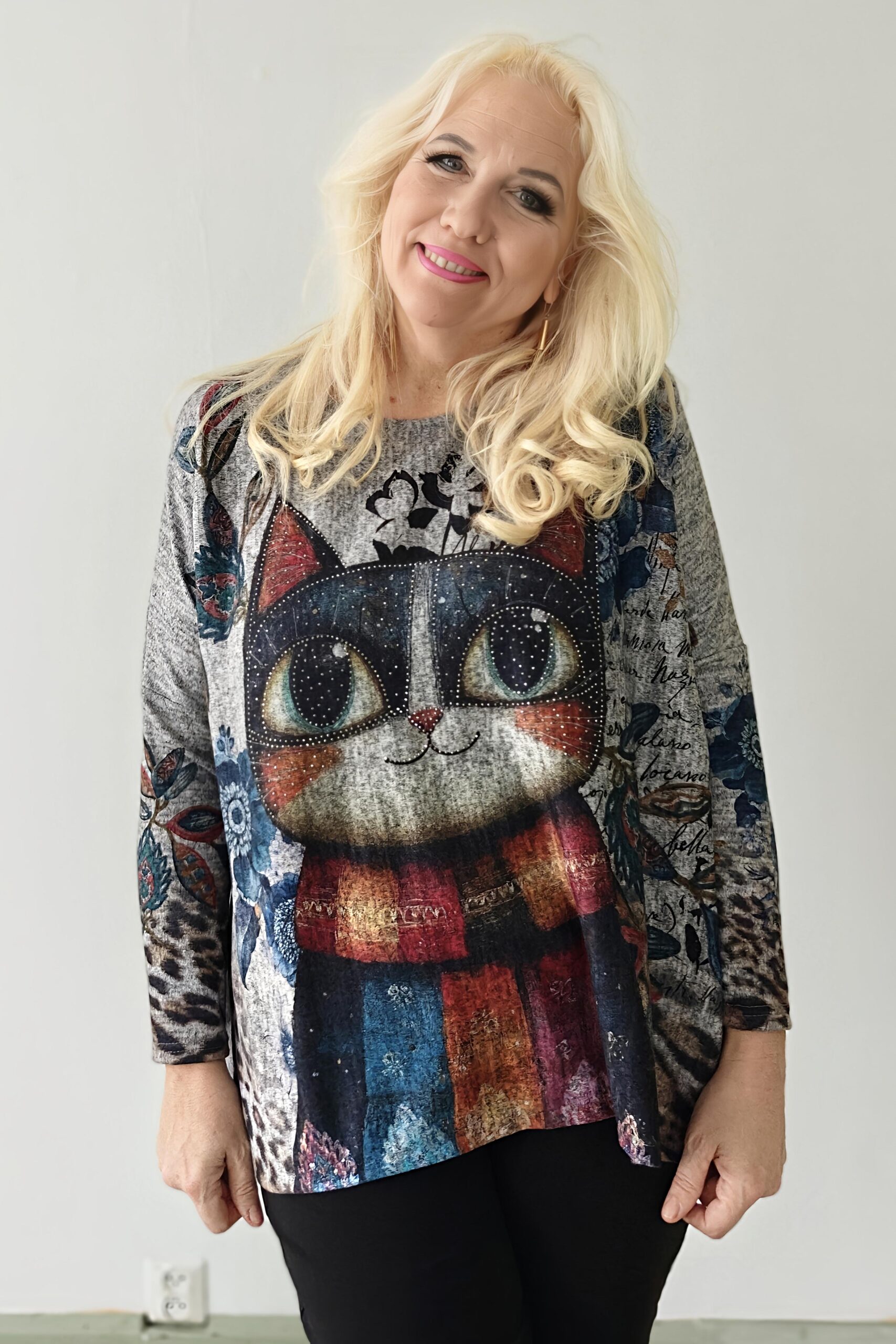 Felice gatto neulospusero Pellavatehdas