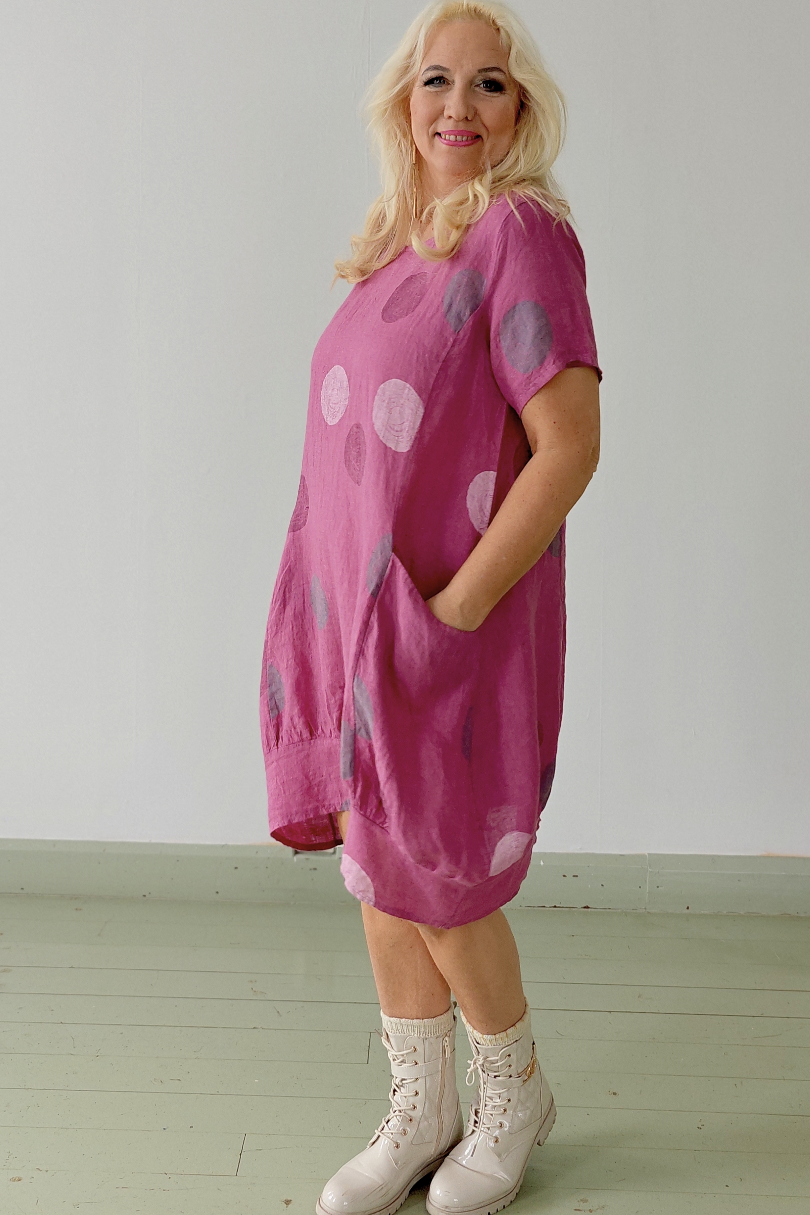 Palloset pellavamekko marjapuuro Pellavatehdas