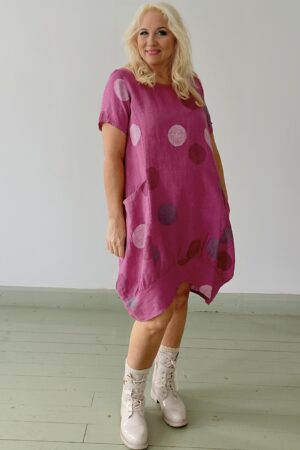 Palloset pellavamekko marjapuuro Pellavatehdas