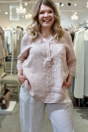 Rosa pellavapaitis roosa Pellavatehdas