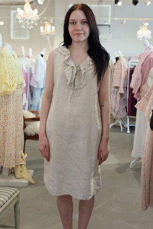 Pellavatehdas Freesia pellavamekko beige