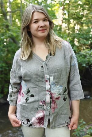 Pellavatehdas Johanna pellavapaita taube