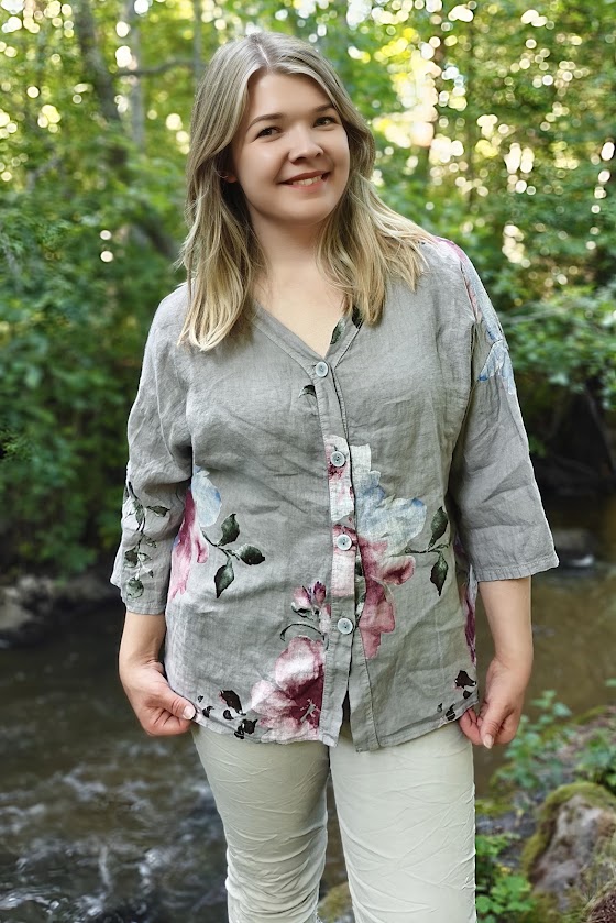 Pellavatehdas Johanna pellavapaita taube