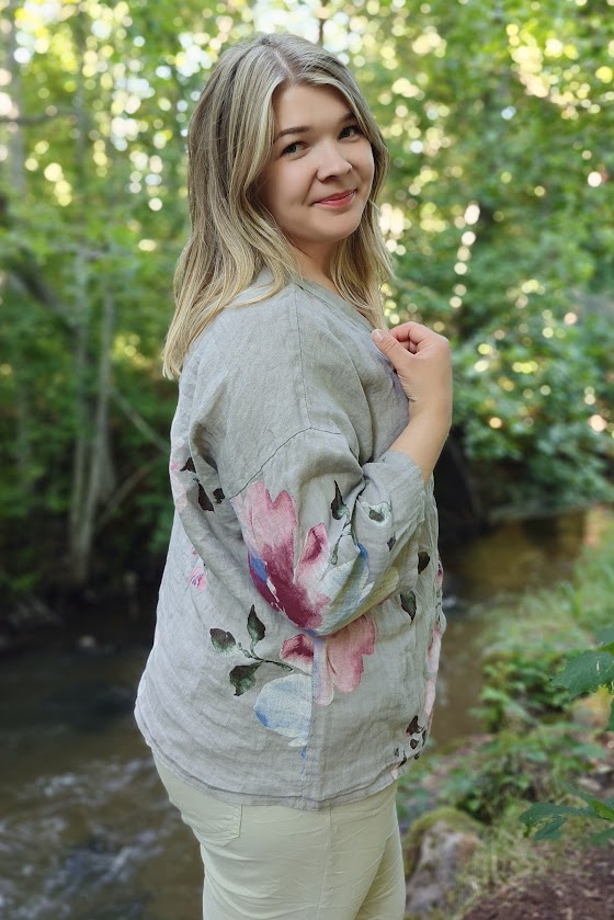 Johanna pellavapaita, kyyhkysenruskea (taube) 42/48 - Image 3