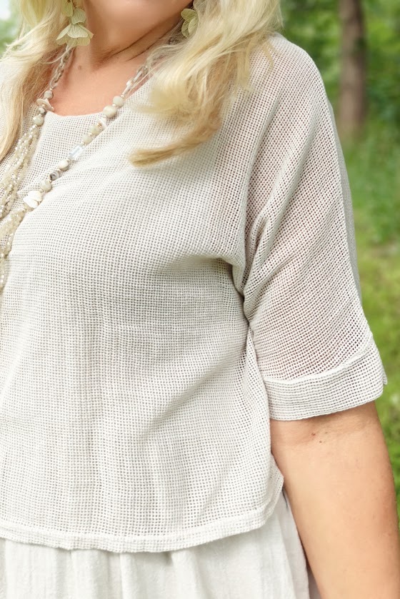 Leea puuvillamekko, beige 42/48 - Image 4