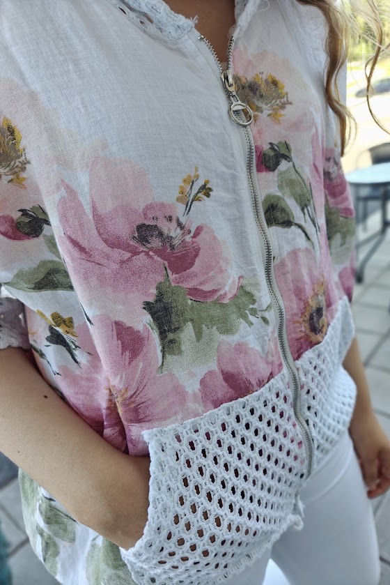 Marilii pellavahuppari, valkoinen L/XL - Image 3