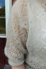 Helena mohairneule, beige M/XL - Image 4