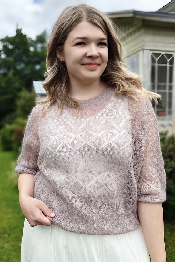 Pellavatehdas Helena mohairneule kaakaonruskea
