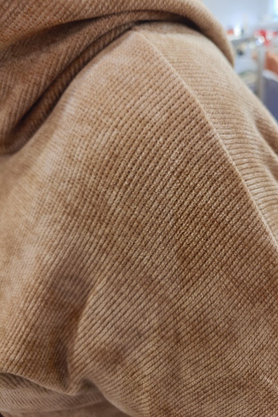 Anita chenillehuppari, kinuskinruskea XL/XXL - Image 4