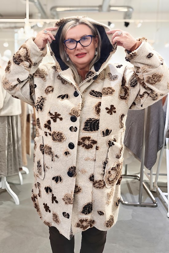 Milana syys/talvitakki, beige 52/56 - Image 3